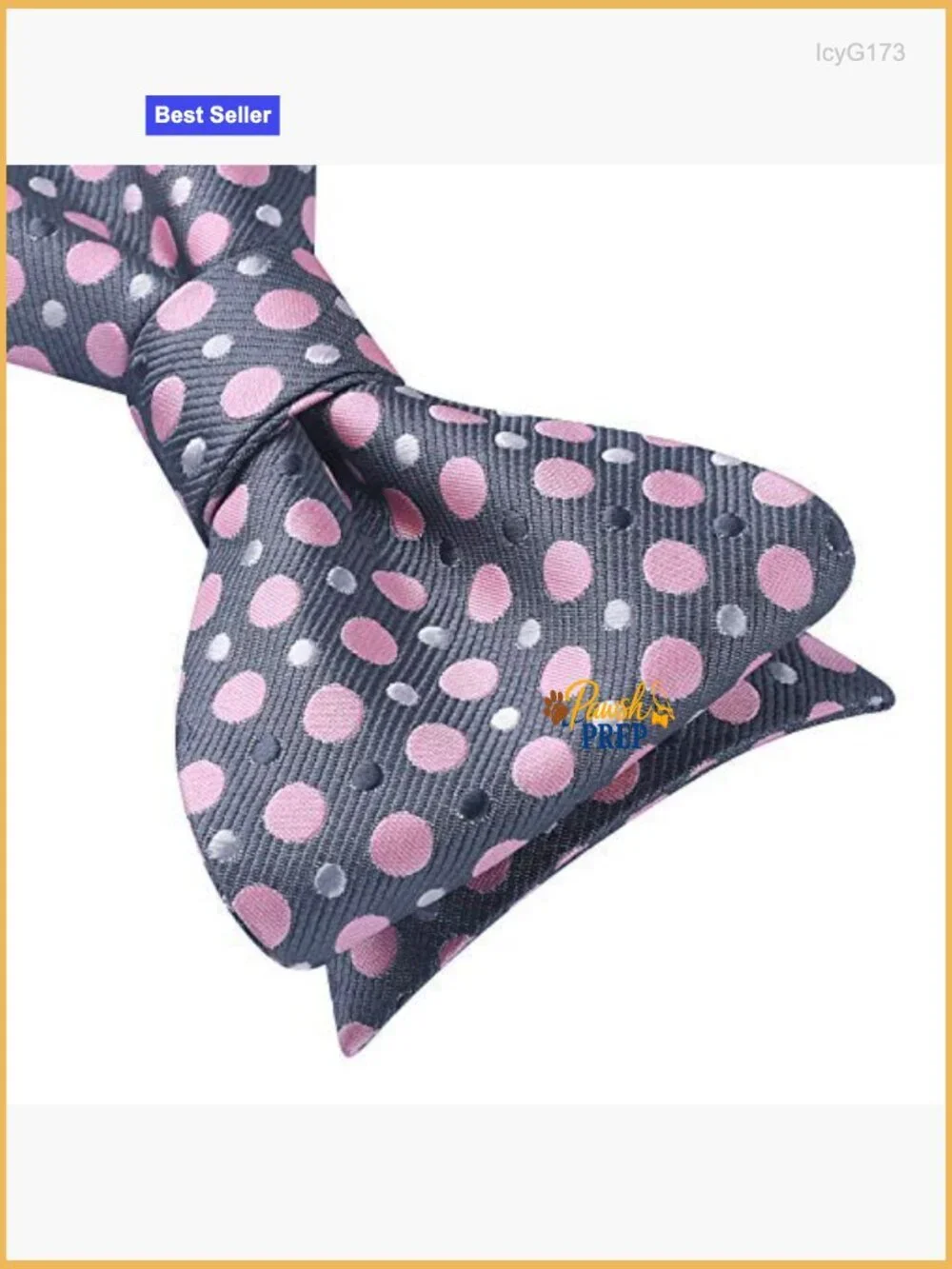 Self-Tie Bow Tie and Pocket Square Set for Formal Business Wedding Events